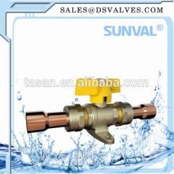S165 10 Brass gas valve