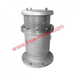 stainless steel Flanged end Single Orifice Automatic Quick Air Release Valve DN200