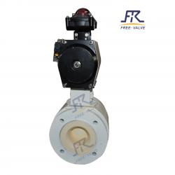 Flange Type Ceramic Lined Ball Valve