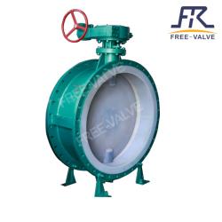 Wafer Type Fluorine Lined Butterfly Valve