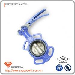 HIG-42 ul fm approved butterfly valve