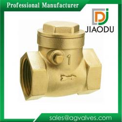 JD-G0264 adjustable female thread brass swing check valve