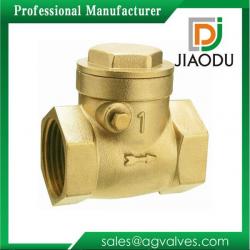 JD-G0264 adjustable female thread brass swing check valve