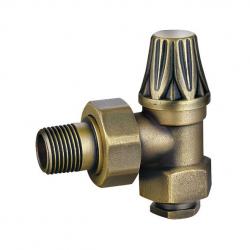 JD-217-J Antique Brass Manual Throttle Cast Iron Traditional Radiator Valves