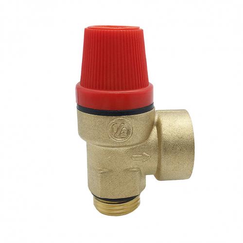 Apollo Brass Safety Relief Valve 10-512 - 50 Psi Steam Pressure, 1/2" NPT