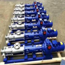 FG corrosion resistant stainless steel screw pump