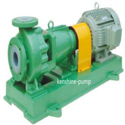 IHF single stage end suction fluoroplastic liner pump