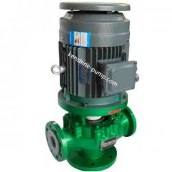 GDF Vertical pipeline centrifugal fluoroplastic liner chemical pump