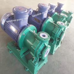 Leakproof fluoroplastic magnetic pump