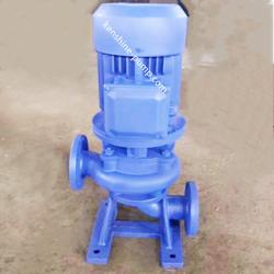 Vertical non-clogging sewage pump