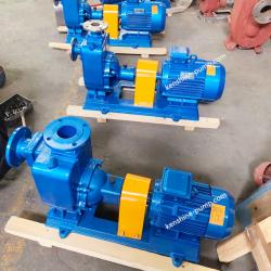 ZW horizontal sewage self-priming pump