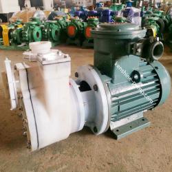 FZB horizontal fluoroplastic self-priming centrifugal pump