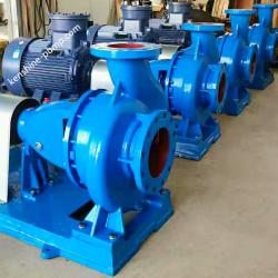 Horizontal end suction overhung centrifugal water pump