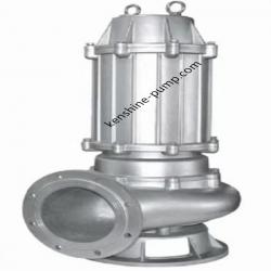 double-channel submersible pump for sewage water