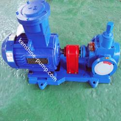 Fuel oil circulation gear pump