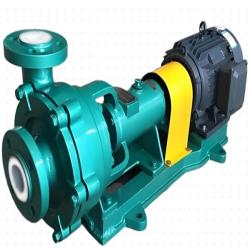 Fluoroplastic liner slurry mortar centrifugal pump