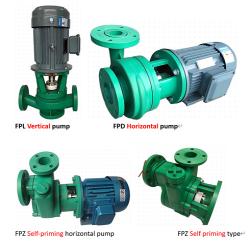 Vertical horizontal centrifugal RPP pump