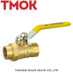 Brass with steel long handle temperature galvanized ball valve