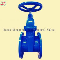 good paint 300um DN150 PN16 GGG50 F4 Gate Valve