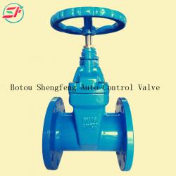 russian standard PN16 ductile iron gate valve