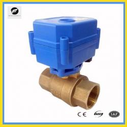 DC24V 2 way 8mm DN8 1/4" electric ball valve for solar water pump