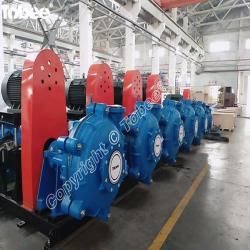 Tobee 8/6E-AHR Rubber Slurry Pump for handing tailings