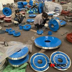 Tobee 10/8 AH Slurry Pumps and Interchangeable Spare Parts