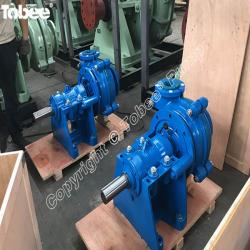 AH mining metal lined slurry pumps, tailings centrifgual pumps 