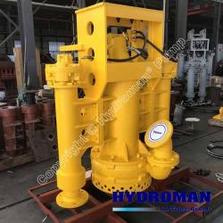 Hydraulic submersible slurry pumps with cutter heads and agitators sparts parts