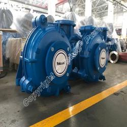 AH rubber lined slurry pumps, minerals processing horizontal centrifugal pumps manufacturer 