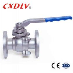 Italy Gas Flanged High Platform Ball Valve DN50 PN16 Stainless Steel