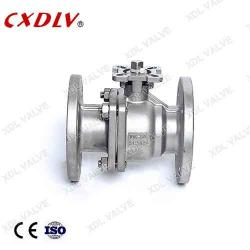 JIS Standard Flange Floating Ball Valve Stainless Steel