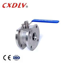 1pc Handle Wafer Flanged Ball Valve PTFE PPL Seat Italy Ball Valve Normal Pressure