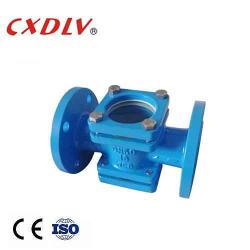 PN16 Flow Industrial Sight Glass Casting Steel WCB DN50 Blue Customize Color