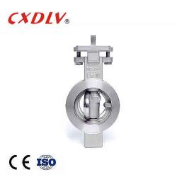 Large Diameter Wafer Butterfly Valve For Various Liquids Metal Seal
