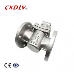 Cast Steel Carbon Steel High Pressure Plug Control Valve Ptfe Natural Gas Flange End