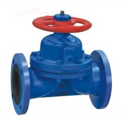 EPDM Rubber Lined Casted Steel Diaphragm Valve