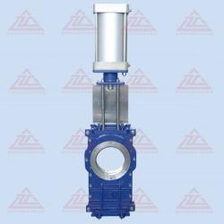 Pneumatic Through Conduit knife gate valve