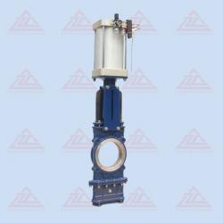 hrough conduit knife gate valve with lugged